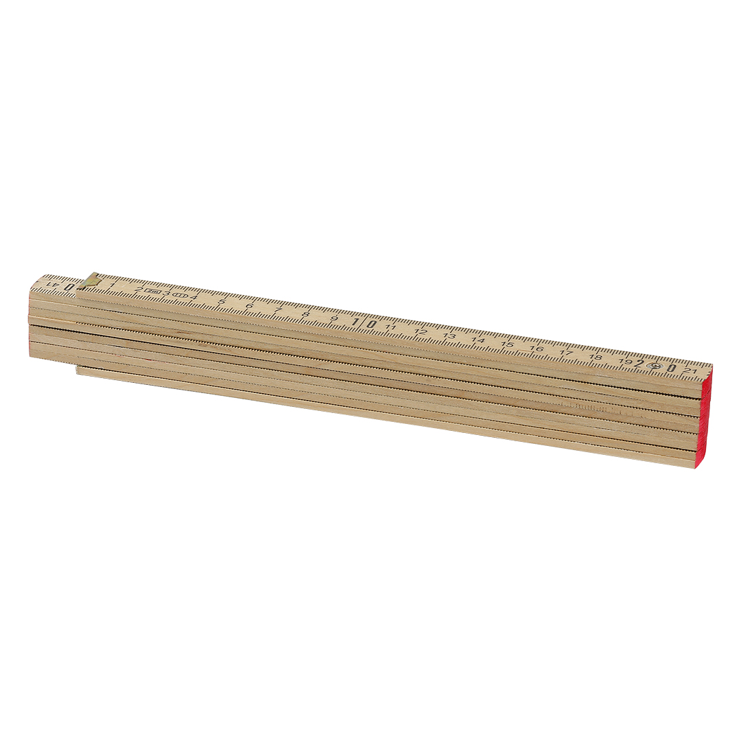 Klappmeter aus Holz, 2 m