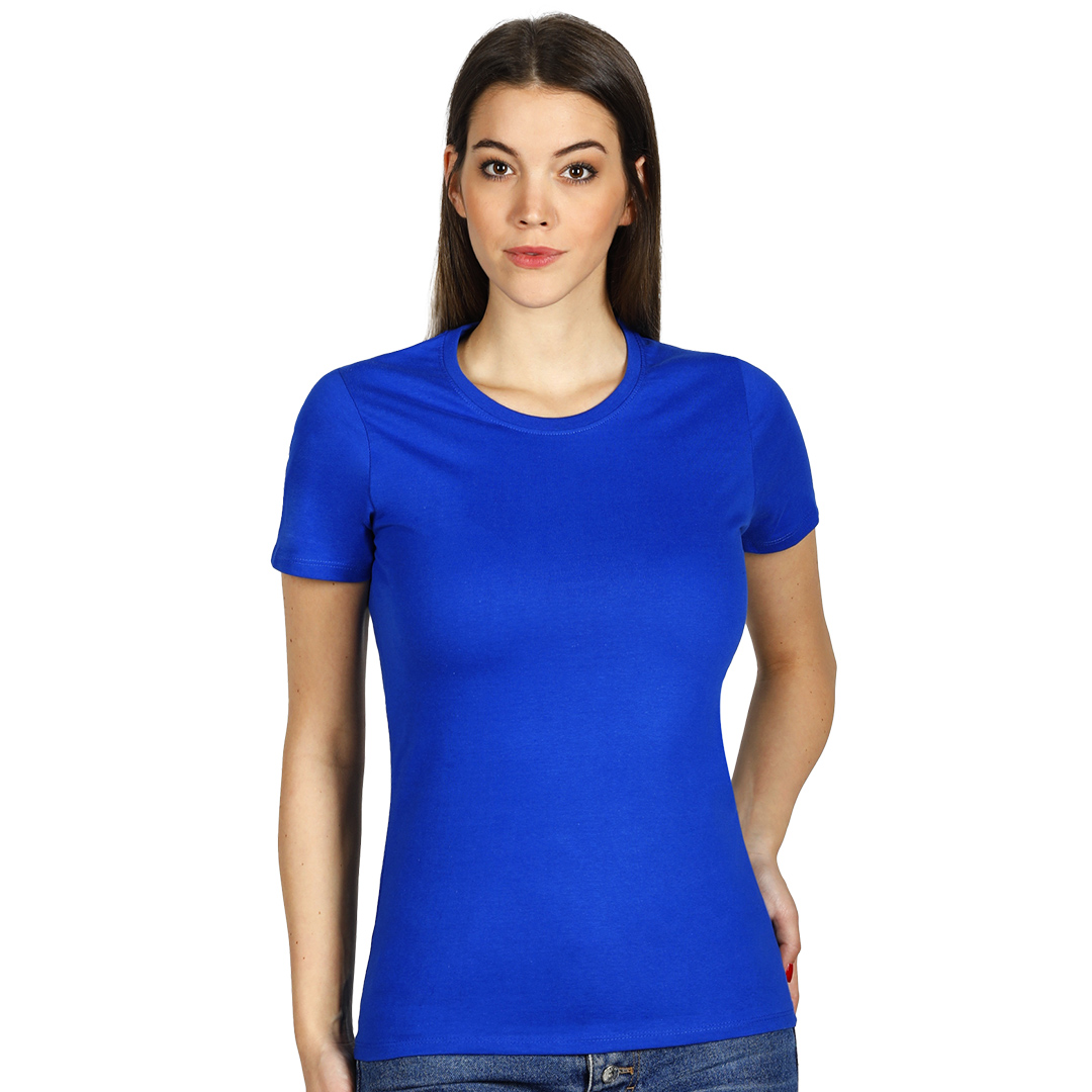 T-Shirt aus Baumwolle für Damen, 180 g/m2