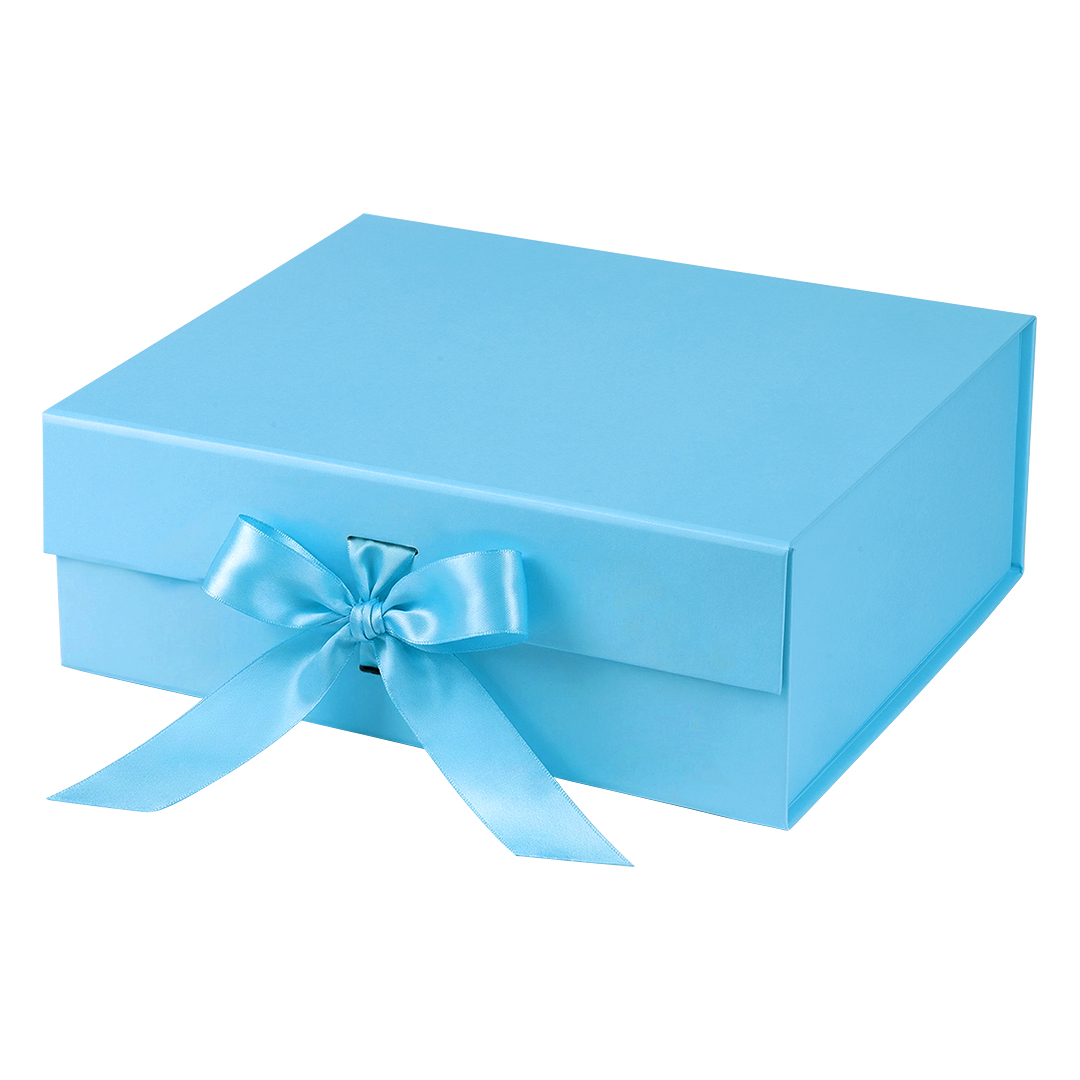 Selbstfaltende Geschenkbox mit Magnet