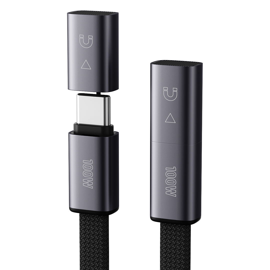 Type-C-Kabel zum Laden und zur Datenübertragung, 100 W