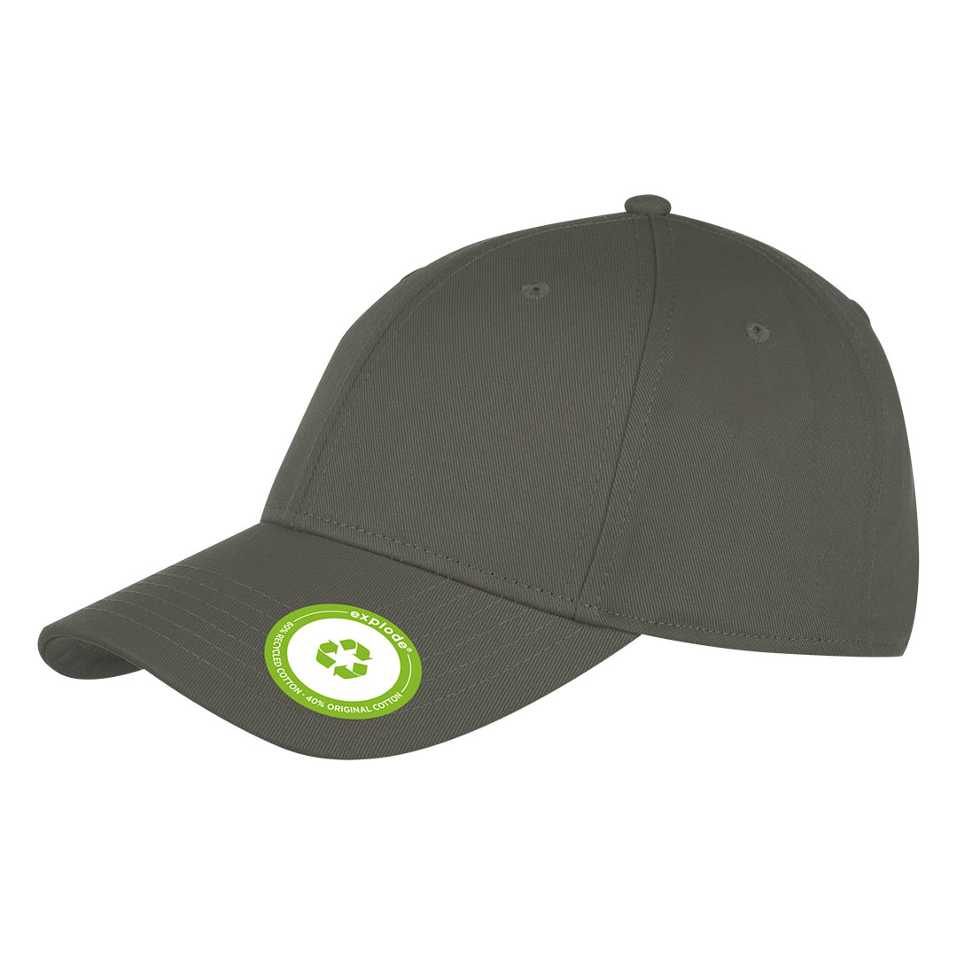 Cap mit sechs Panels, Klettverschluss