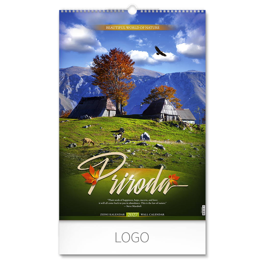Wandkalender , 7 Seiten, B3-Format